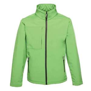 Chaqueta Cortavientos Unisex con Capucha, Color Verde Oscuro, Cierre de Cremallera, Estilo Casual, para Invierno, Carcasa de Poliéster Sólido - Product Image 1
