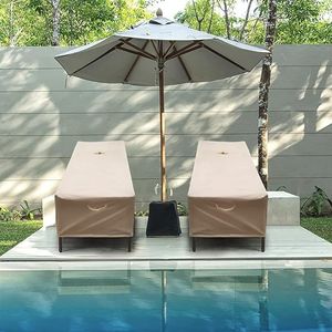 Copertura Impermeabile per Sdraio da Esterno, Coperture per Mobili da Giardino per Chaise Longue - Product Image 3