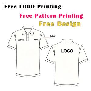Camiseta de Manga Corta de Verano al por Mayor de Fábrica Personalizada OEM/ODM, Camiseta Polo Unisex, Diseño Informal Elegante, Impresión Gratuita de Alta Calidad - Product Image 3
