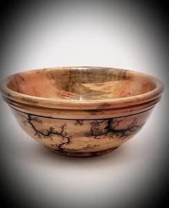 Bol en bois d'acacia et de manguier au design personnalisé, de bonne qualité, avec autocollant émaillé imprimé, vaisselle, articles de table, ustensiles de cuisine - Product Image 4