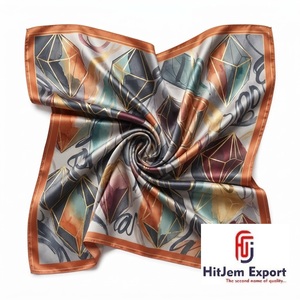 Fabricante de Bufandas de Satén Estampadas, OEM, ODM, Marca Privada, Regalo Publicitario Corporativo, Nigeria, Ghana, Kenia, Congo - Product Image 2