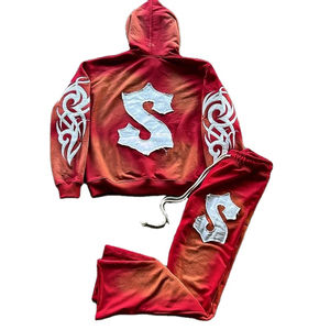 Nouveau design, survêtement pour homme à capuche imprimé personnalisé, manches longues, coton et polyester, prix de gros, fabriqué au Pakistan - Product Image 2