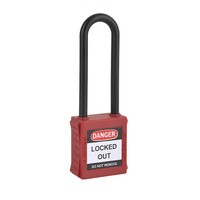 Cadenas de sécurité à anse longue Elecpopular en gros, isolé, pour la désignation et la signalisation des équipements électriques industriels