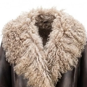 Abrigo de Invierno de Lujo para Mujer, Forrado de Seda Transpirable, con Cordón Ajustable, Prenda Exterior Informal, Suave y Cálida, Larga - Product Image 1