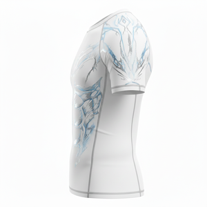 Durable <b>rash</b> <b>guard</b> shirt for men <b>women</b> kids MMA BJJ jiu jitsu no gi training custom sublimated compression wholesale swimwear - Product Image 3