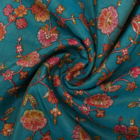 Tissu imprimé numérique personnalisé avec broderie, sequins, dentelle et organza pour marques de vêtements – Fournisseur en gros pour le commerce
