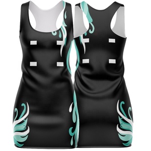 Women's Lacrosse Dress Uniform Reversible Quick Dry Breathable Team Sports Custom Logo Printed Sleeveless Match Wear for Adults - Product Image 3