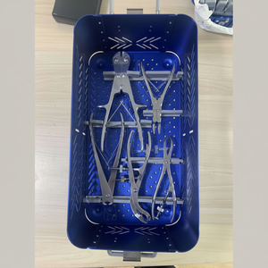 Kit d'instruments chirurgicaux vétérinaires manuels en acier pour traumatismes osseux, garantie d'un an, certifié CE ISO13485 Classe I par Surgiright - Product Image 4