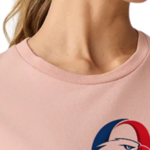 <b>Light</b> Pink Womens Relaxed Fit Crew <b>Neck</b> T Shirt Breathable Short Sleeve Workout Tee for Gym Running Yoga Fitness Training - Product Image 5