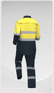 High Visibility Summer Custom Breathable Quick Dry CE Certified Waterproof <b>Flame</b>-Retardant Polo <b>Shirts</b> Reflective Strips Safety - Product Image 5