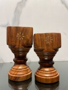 Quemador de Bakhoor Redondo de Madera Natural de Alta Calidad con Recipiente Metálico para la Quema de Oud y Bukhoor y Relajación, Disponible para la Venta - Product Image 6