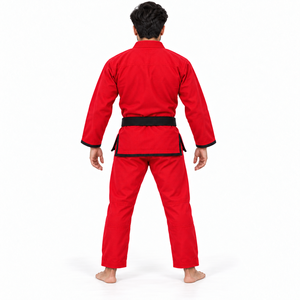 Uniforme de Jiu Jitsu Personalizado MANGOES FASHION, Pantalones BJJ Gi, Tela de Algodón Premium de 440g, Absorbente de Humedad, Antibacteriano, Reforzado - Product Image 3