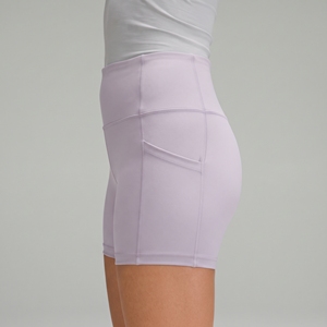 Shorts de Yoga de Cintura Alta para Mujer con Bolsillo, Logotipo Personalizado, Ropa Deportiva para Fitness y Entrenamiento - Product Image 4