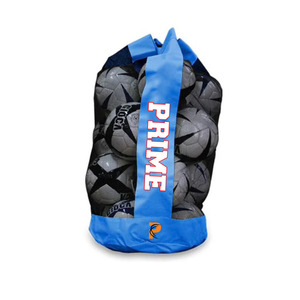 Prime Bags Large Capacity Mesh Sports <b>Ball</b> Bag Drawstring Black Red Travel Backpack Basketball Football Volleyball Soccer - Product Image 4