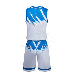 Uniforme de basket-ball de haute qualité, logo personnalisé, uniforme de basket-ball sur mesure - Product Image 3