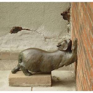 Bronze Straching Cat Statue For Indoor Outdoor Garden Decoration <b>Hand</b> <b>Casted</b> Decorative Cat Sculpture For Sale - Product Image 6