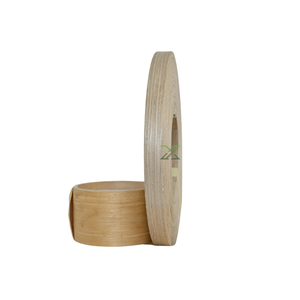 Premium Hardwood Acacia Veneer <b>Edge</b> Banding <b>Tape</b> with Interlocking Grain for Cabinet Making - Product Image 3