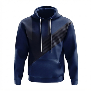 Regular <b>Fit</b> 100% Cotton Embroidered Elegant Style Plain Blank Hoodies High Quality Winter Warm Hooded <b>Jumper</b> Men's Fashion Wear - Product Image 4