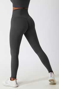 Leggings de Yoga Ligeros para Mujer, al por Mayor, Transpirables, sin Costuras, con Estampado Personalizado, Leggings Deportivos Negros - Product Image 4