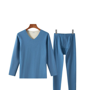 Nueva Ropa y Pantalones de Terciopelo Alemán Transpirables para Hombre, Conjunto Masculino Grueso, Ropa Interior Térmica al por Mayor - Product Image 3