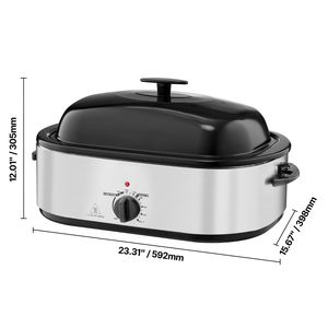 Forno Elettrico da Banco 20QT con Controllo della Temperatura per Cottura Rapida della Tacchino - Product Image 5