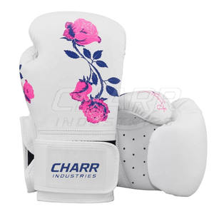 Gants de boxe en cuir sur mesure - Haute qualité, sangle de poignet réglable, antidérapants, couleurs et tailles personnalisées - Product Image 2