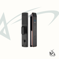 Serrure numérique WiFi Sudex XF09 avec reconnaissance faciale 3D, empreintes digitales (300 utilisateurs), caméra, carte NFC, RFID, système de sécurité intelligent sans clé