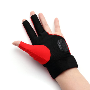 Guantes de Snooker Transpirables de 3 Dedos, Precio Accesible, Gran Venta, Spandex Poliéster, Nueva Llegada - Product Image 4