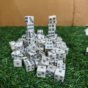 Juego de Dados Hechos a Mano con Hueso de Búfalo Blanco, Dados de Juego Premium a Precio de Mayoreo - Product Image 5