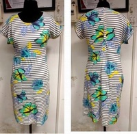 Chemise d'été à manches longues pour femme, imprimée sur mesure, 100% coton, col rond, décontractée, pour les occasions spéciales, fabriquée en Inde