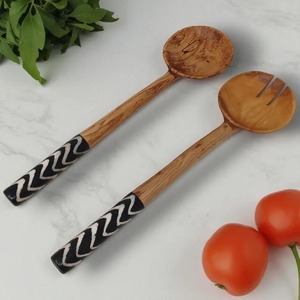 Japandi Inspired Kitchen Tool Set – Minimal Wooden Cooking Utensils for Elegant Everyday Use - Product Image 2