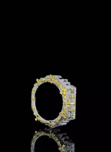 Couverture de lunette de montre en diamant personnalisée, accessoires de montre de luxe, directement de l'usine - Product Image 6