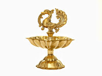 Lanterne suspendue en laiton, design Art Déco Paon, pour décoration intérieure, Diwali et mariage, résistante à la rouille, légère