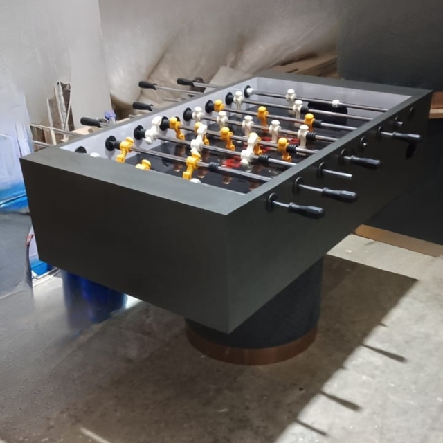 Patalo Luxury Foosball Table Modern Designer Soccer Table for Home Clubs Hotels and Game Rooms