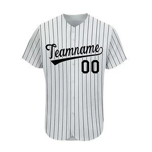 Maillots de baseball personnalisables en polyester par sublimation, séchage rapide, pour jeunes et adultes, tailles pour professionnels - Product Image 2