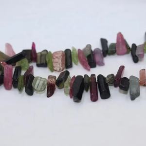 พลอยทัวร์มาลีนธรรมชาติ AAA รูปทรงแท่ง ขนาด 15-25 มม. สำหรับทำเครื่องประดับ ร้านขายอัญมณีอินเดีย - Product Image 1