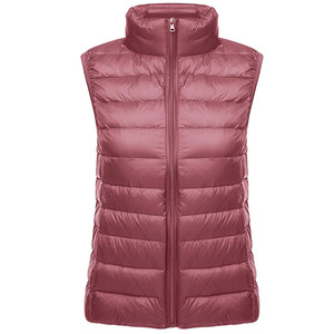 เสื้อกั๊กพัฟเฟอร์แบบไม่มีแขน คอตั้ง มีฮู้ด ทรงบับเบิ้ลสำหรับผู้หญิง ขายดีประจำปี 2026 - Product Image 3