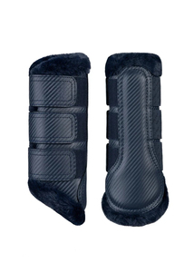Botas de Protección para Caballos, Imitación Cuero, para Carreras, Hechas a Medida, Acolchado de Alta Calidad para Absorción de Impactos, la Mejor Calidad con OEM - Product Image 1