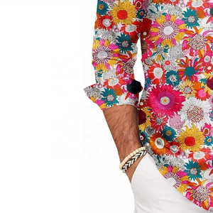 Vêtements d'occasion en gros pour hommes : Jupes hawaïennes décontractées d'été en sergé de polyester de haute qualité, écologiques et anti-UV - Product Image 3