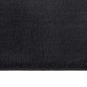 Alfombra Peluda Negra de Poliéster de 78.7 x 108.3 Pulgadas, Alfombras y Conjuntos de Alfombras - Product Image 3