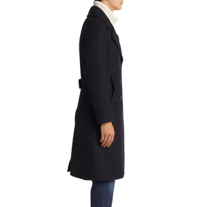 Manteau long en laine croisé pour homme, matelassé en coton, chaud et épais, pour l'hiver - Product Image 5