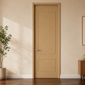 Puerta Interior Moderna de Tablero Compuesto Impermeable con Aislamiento Acústico para Baño, Sala de Estar, Cocina y Uso en Hoteles - Superficie Acabada - Product Image 3