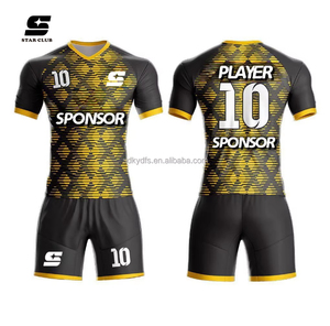 Conjunto de Uniforme de Fútbol para Entrenamiento y Competición de Nueva Temporada, Uniforme de Fútbol Personalizado de Alta Calidad, Venta de Uniformes de Fútbol - Product Image 2