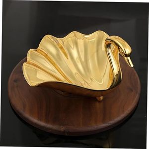 Bandeja de Metal con Forma de Pavo Real para Servir Frutas, Plato Decorativo para Exhibir Joyas, para Aperitivos, Postres, Frutos Secos, Decoración Elegante para Fiestas, Bodas y Hogar - Product Image 6