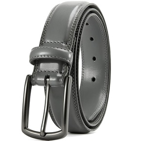 Cinturones de Cuero Genuino de Alta Calidad 2026 para Hombre, con Logotipo Personalizado, al por Mayor, Casuales, Formales, Elegantes, con Hebilla de Aleación - Product Image 1