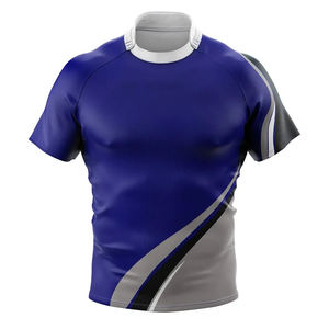 Uniformes de Rugby Deportivos Unisex OEM, Kits de Rugby de Alta Calidad, Antibacterianos, Ecológicos, Sublimación, Impresión de Logotipo Personalizado - Product Image 1