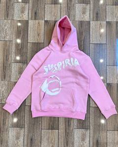 Sudaderas con Capucha Vintage con Logotipo Personalizado para Hombre, Sudadera con Capucha de Alta Calidad, Talla Grande, de Felpa Francesa, con Cierre Completo, Personalizada para Unisex - Product Image 6