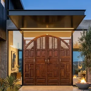 Puerta de Madera Natural Más Vendida con un Diseño Moderno y Elegante y una Estructura Duradera para Interiores, Exteriores y Entrada Principal - Product Image 1