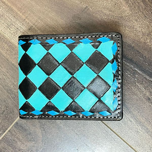 Logotipo personalizado al por mayor de cuero genuino mecanizado a mano de marca minimalista Delgado diseñador de lujo plegable hombres carteras con bloqueo RFID - Product Image 4