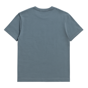 Camiseta Premium para Hombre, 100% Algodón, 230g, Color Azul Acero, Bordada, Cómoda, Informal, Estilo Urbano, Suave y Transpirable - Product Image 3